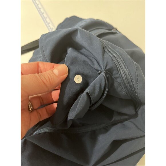 Lululemon Next Move Crop 23" in Gravity Teal Colour Women's Size 8 - Picture 7 of 11